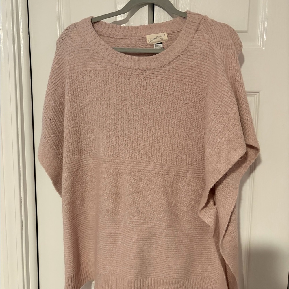 Universal Thread Blush Pink Poncho Sweater